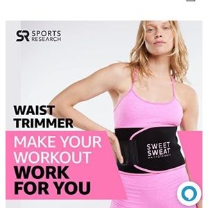 Sports Research - Sweet sweat waist trimmer for Men & Women